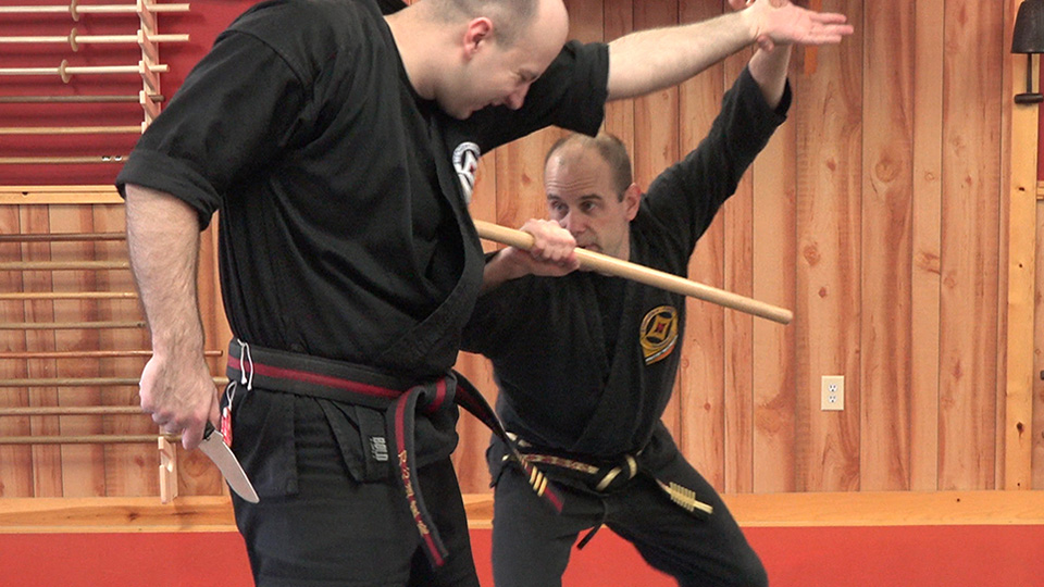 Ninja Stick Fighting Techniques - Hanbojutsu - Hanbo Training